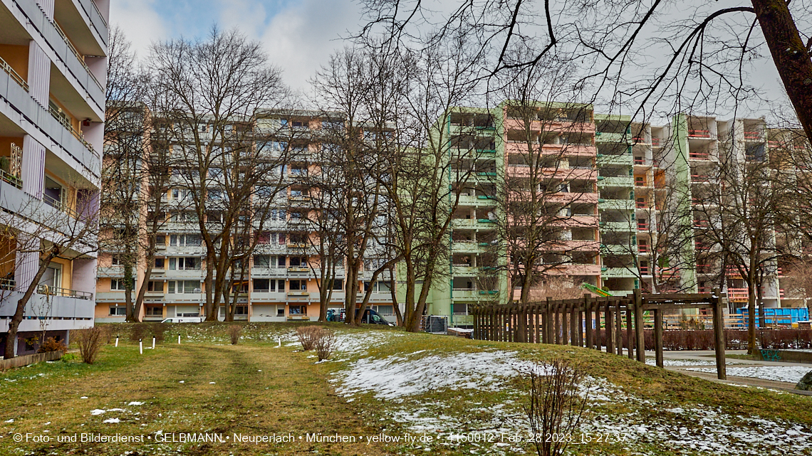 28.02.2023 - Sanierung in der Kurt-Eisner Straße Neuperlach